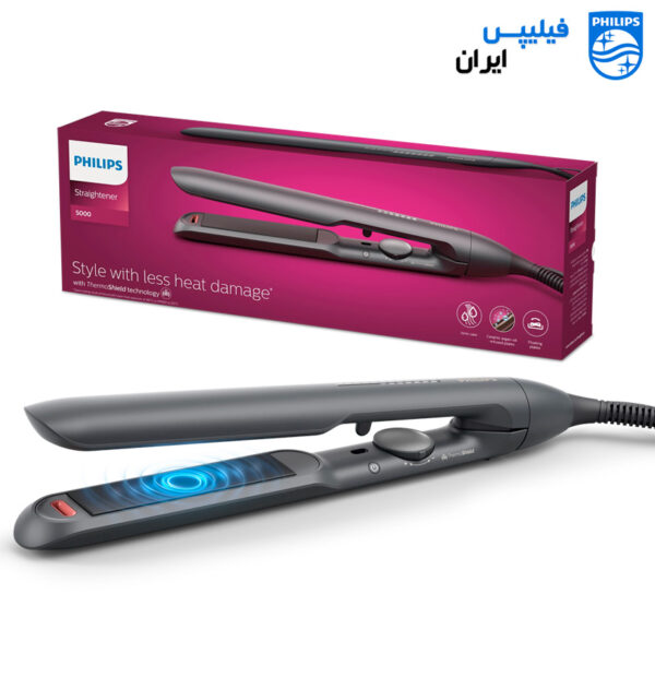 نقد و بررسی، مشخصات و خرید اتو مو فیلیپس مدل BHS510