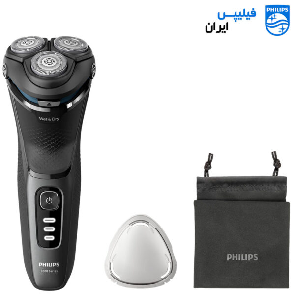 نقد و بررسی، مشخصات و خرید ریش تراش فیلیپس مدل S3244/06 (سری 3000)